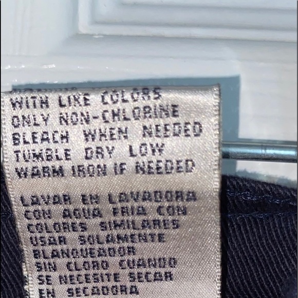 Bill Blass Size 6 Dark Navy Blue High Waist Jeans - Picture 4 of 16